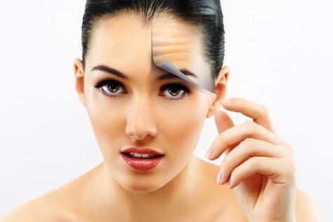 elimina las arrugas con una mascarilla anti-envejecimiento